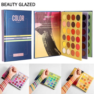 Beauty Glazed Color Shades Pressed Powder Eyeshadow Palette