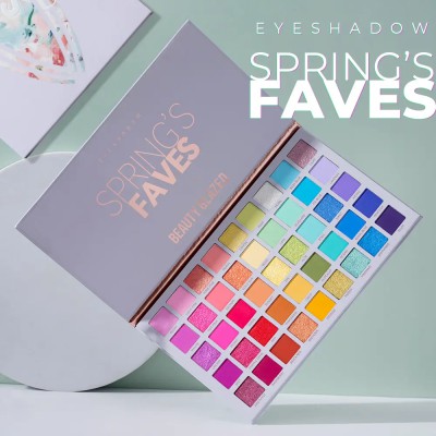 Beauty Glazed Springs Faves 45 Color Eyeshadow Palette