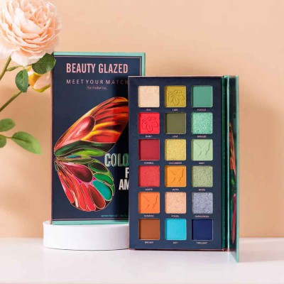 Beauty Glazed 18 Colors Color Flame Eyeshadow Palette - B111