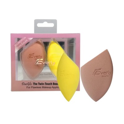 Everly Beauties Duo Glo The Twin Touch Beauty Sponge
