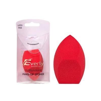 Everly Beauties BlendMaster Multifunctional Makeup Sponge (Red)
