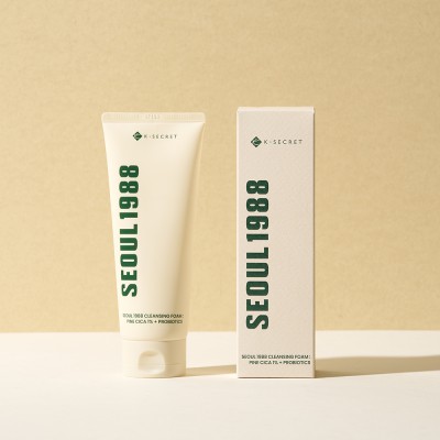 K SECRET SEOUL 1988 Cleansing Foam : Pine Cica 1% + Probiotics