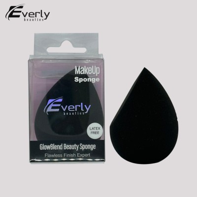 Everly Beauties Glow Blend Beauty Sponge (Black)