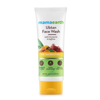 Mamaearth Ubtan Natural Glow Face Wash