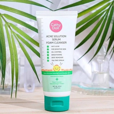 Cathy Doll Acne Solution Serum Foam Cleanser