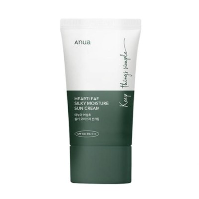 Anua Heartleaf Silky Moisture Sun Cream SPF 50+ PA++++ 50ml